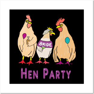 Hen Party Posters and Art